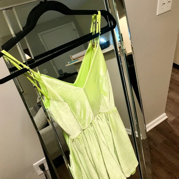 SOLD Velvet Romper - Picture 4 of 7